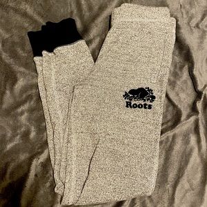 Roots (12) Salt and Pepper Slim Sweatpants